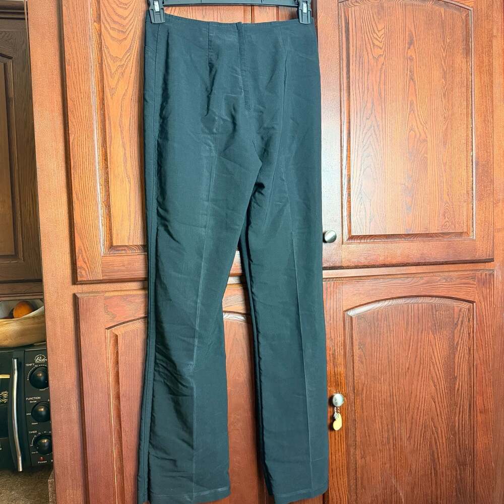 My Michelle Women's Black Flare Leg Trousers Size 9/10
